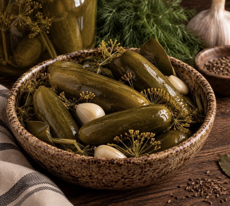 Квашеные огурцы 
